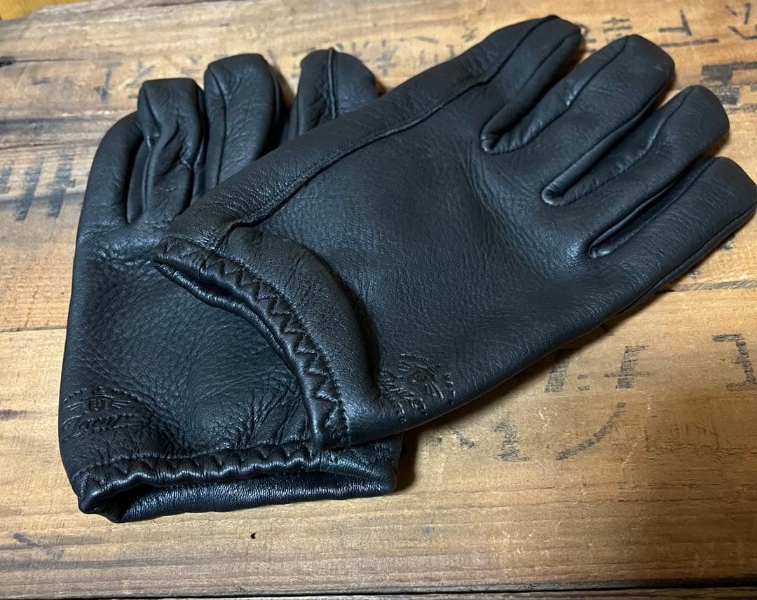 Lamp gloves ランプグローブス　ショーティ　XL ブラック　美品