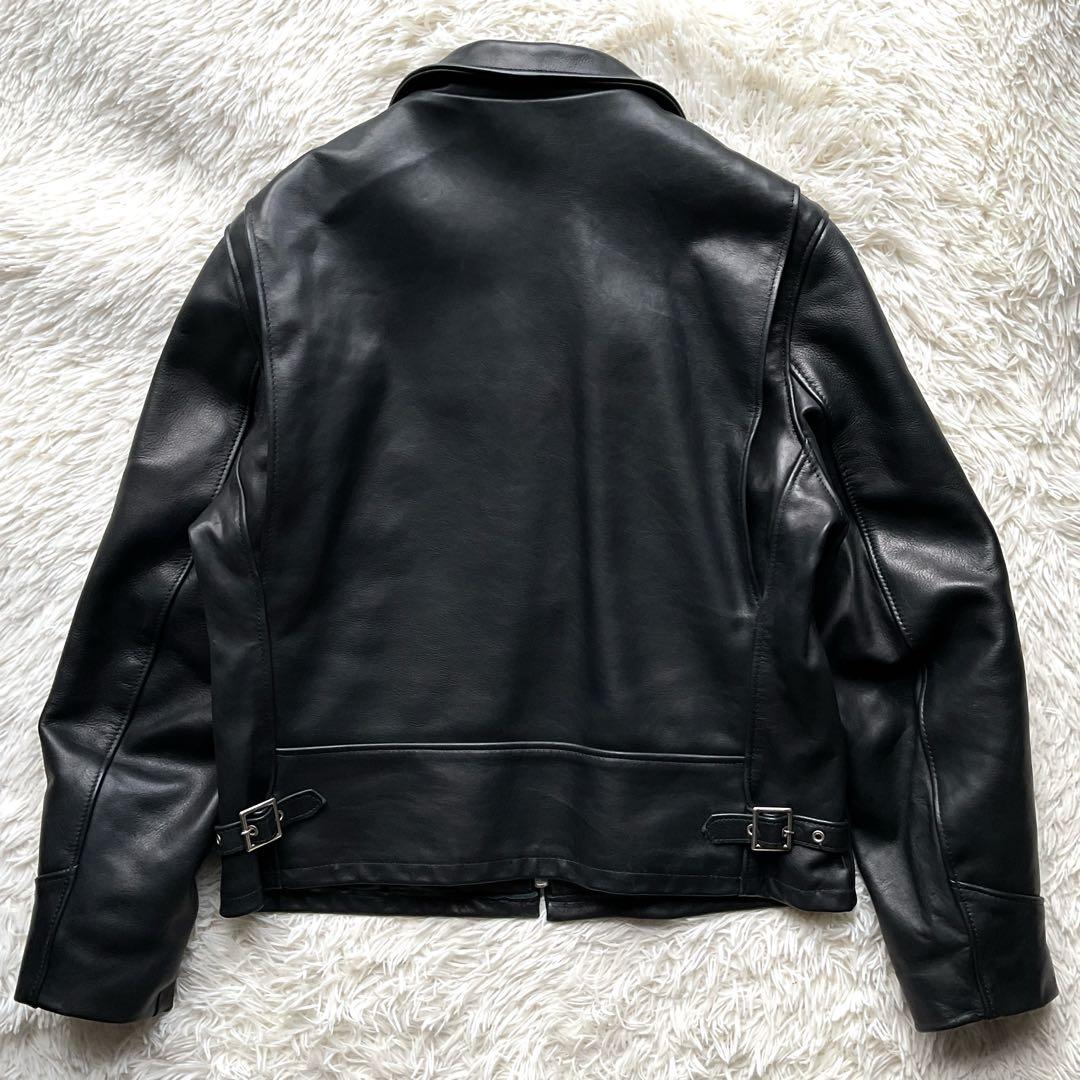 美品✨schott 103US レザージャケット　シングルライダース　44 黒