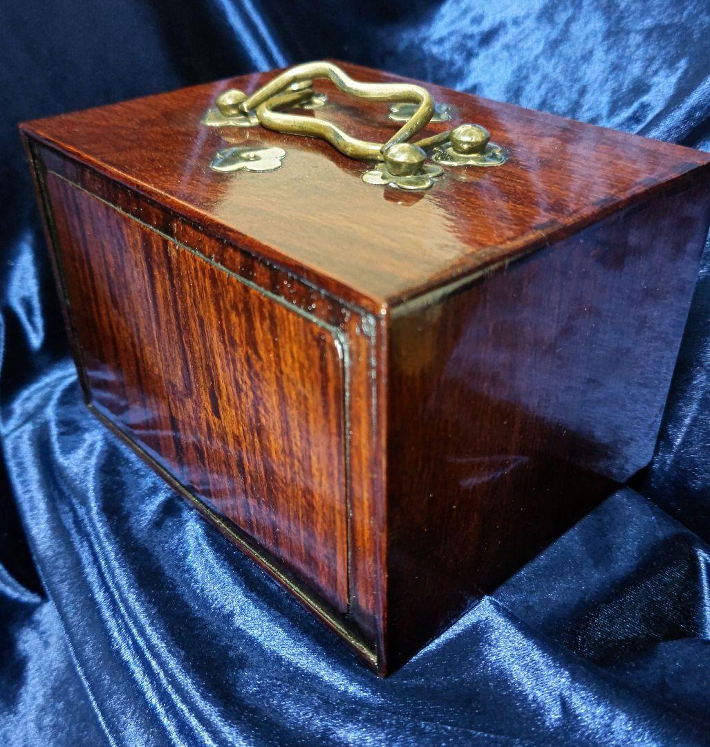 麻雀牌 骨牌 アンティーク 木箱 最高級 レトロ 竹牌 時代物 希少