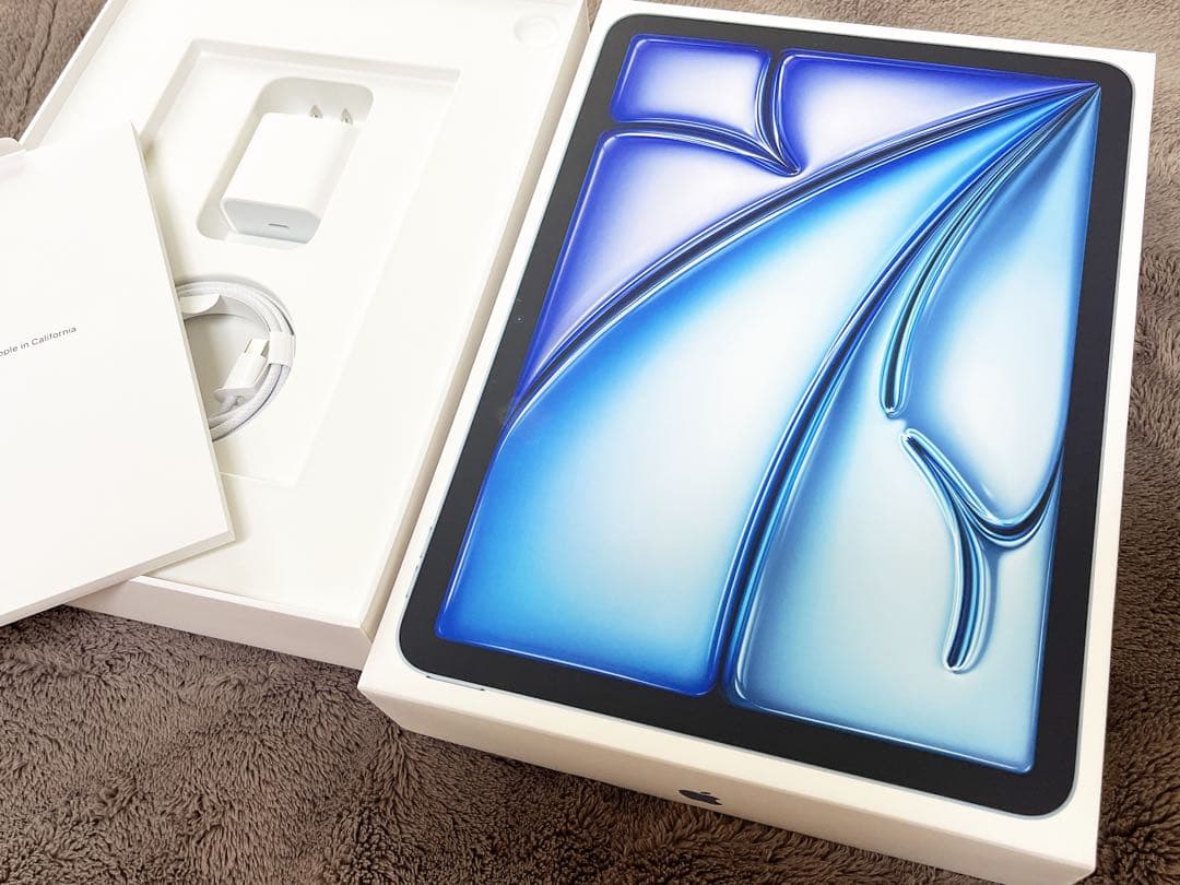 Apple iPad Air M2 11インチ ブルー 128GB