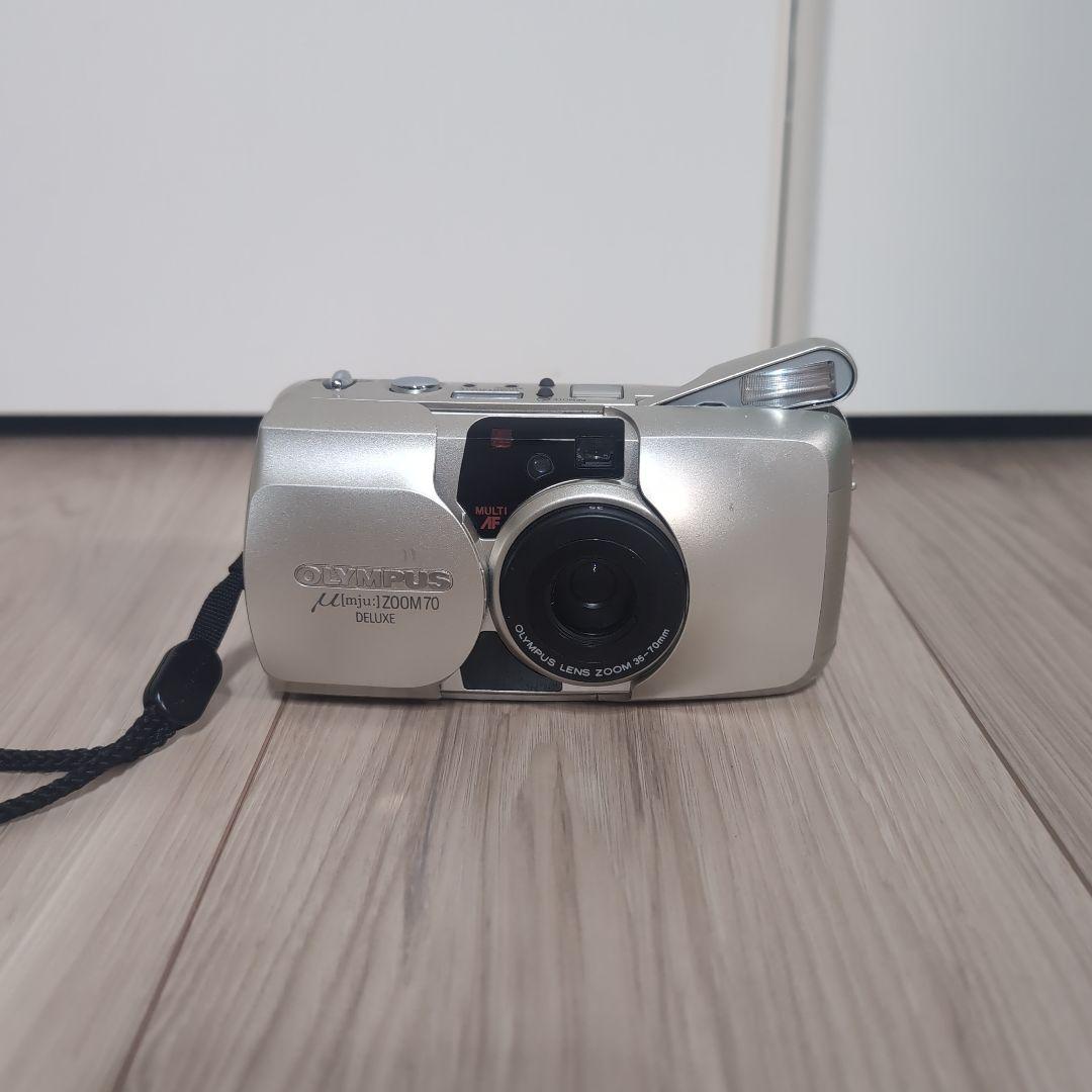 【完動品】オリンパスμ zoom70 deluxe フィルムカメラ