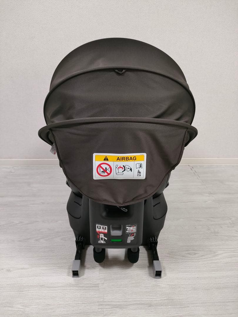 美品　AILEBEBE エールベベ　グランブラウン　クルット 5i グランス