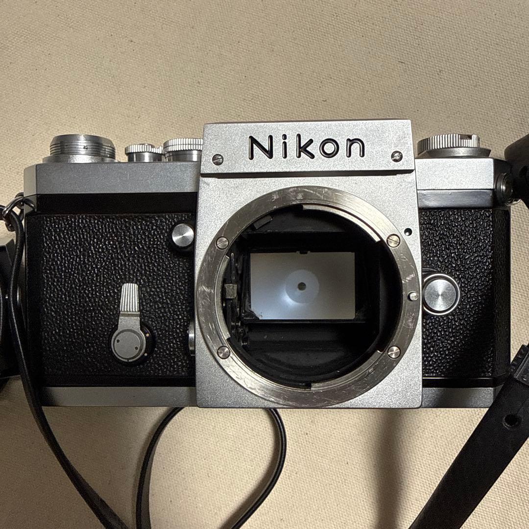 【美品】 Nikon F アイレベル シルバー 前期 富士山 640万台