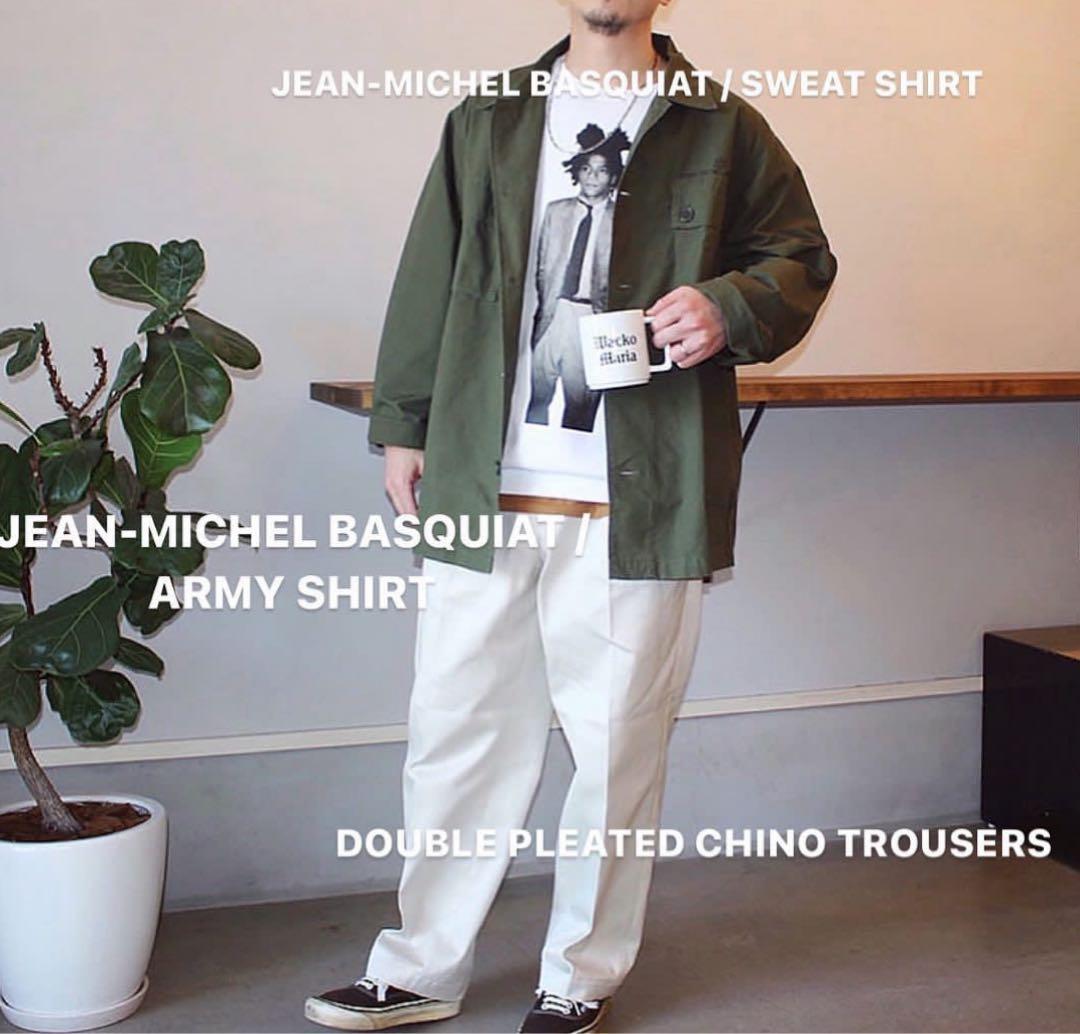 パンツ WACKOMARIA DOUBLE PLEATED CHINO TROUSERS