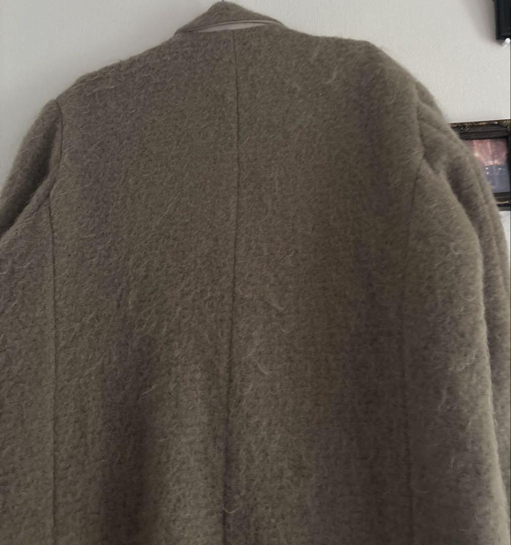 ETRE TOKYO ｜ウールシャギーチェスターコート カーキ　M