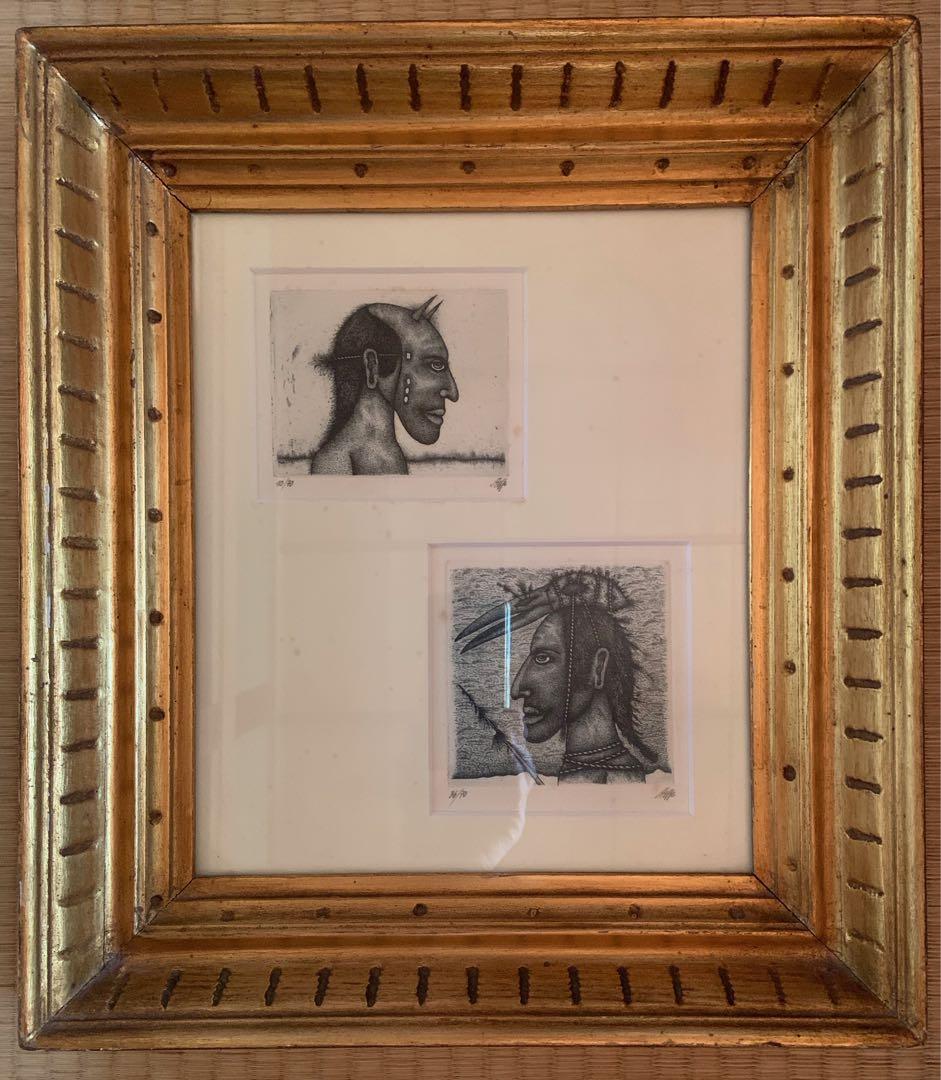 Gerald Steffe スウェーデンの絵画　文化人類学　アフリカ