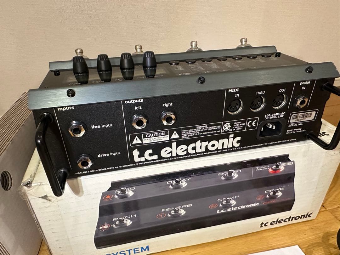 ★程度良好★送料無料T.C. Electronic NOVA SYSTEM