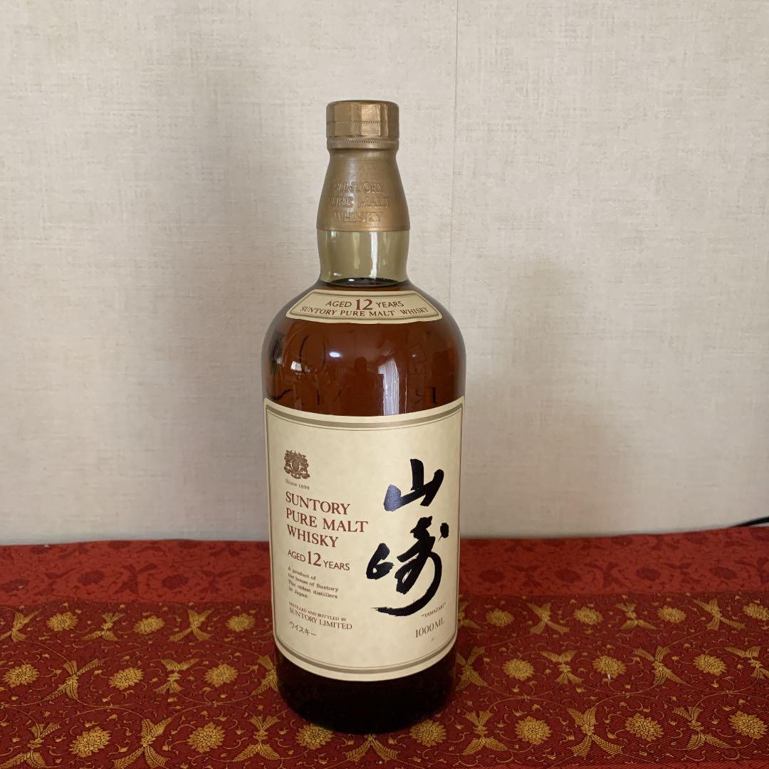 サントリー 山崎 ピュアモルトウィスキー12年1000ml