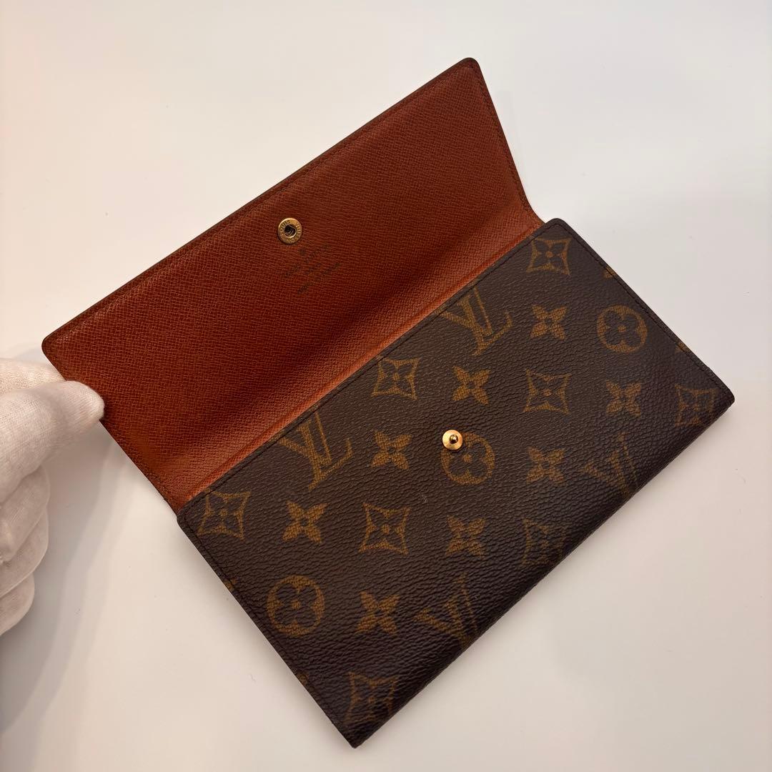 ✨鑑定済み✨ルイヴィトン✨ポルトトレゾール インターナショナル 三つ折り財布