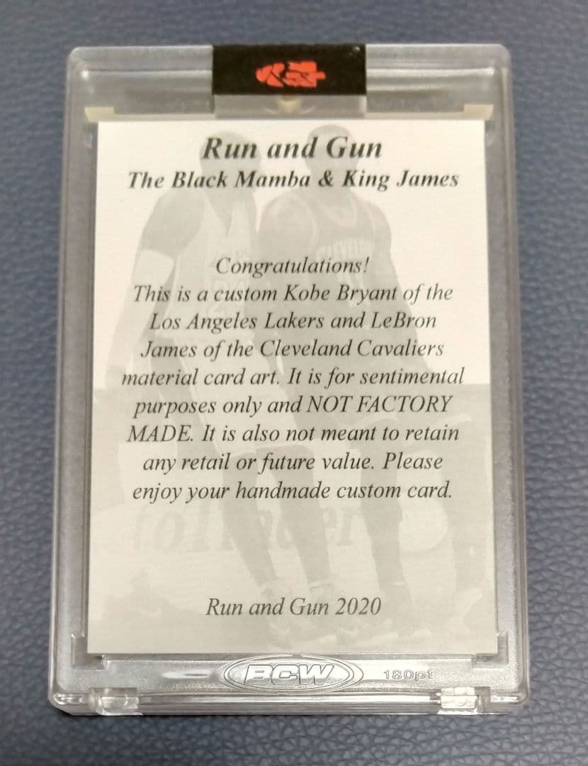 NBA カード / コービー・ブライアント x レブロン・ジェームズ / 127