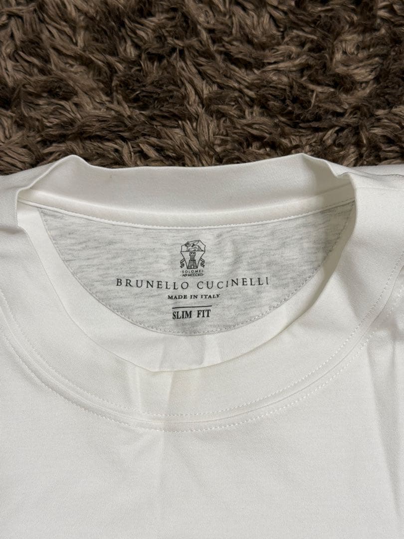 BRUNELLO CUCINELLI ホワイト Tシャツ XS