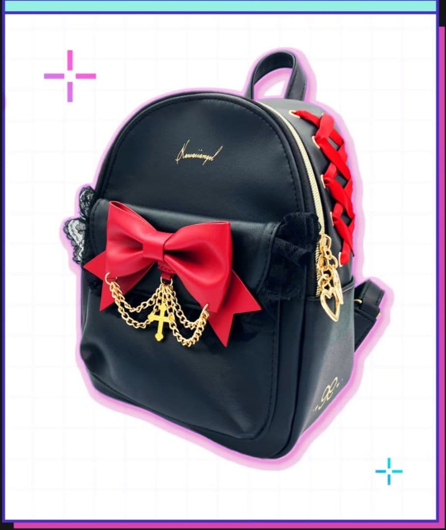 新品未使用 超てんちゃん あめちゃん グッズ ニディガ展 リュック 地雷系