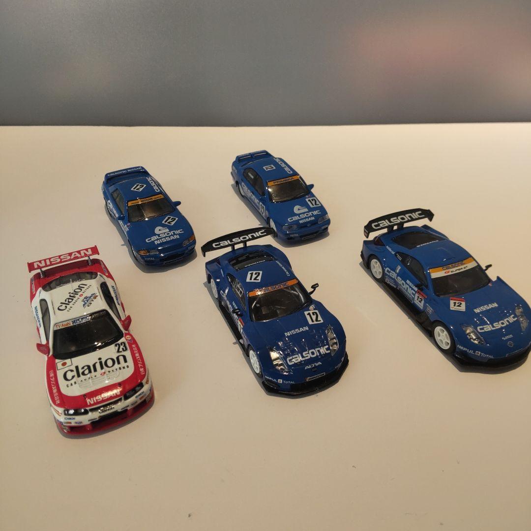 京商　日産　レースカー　1/64　5台セット
