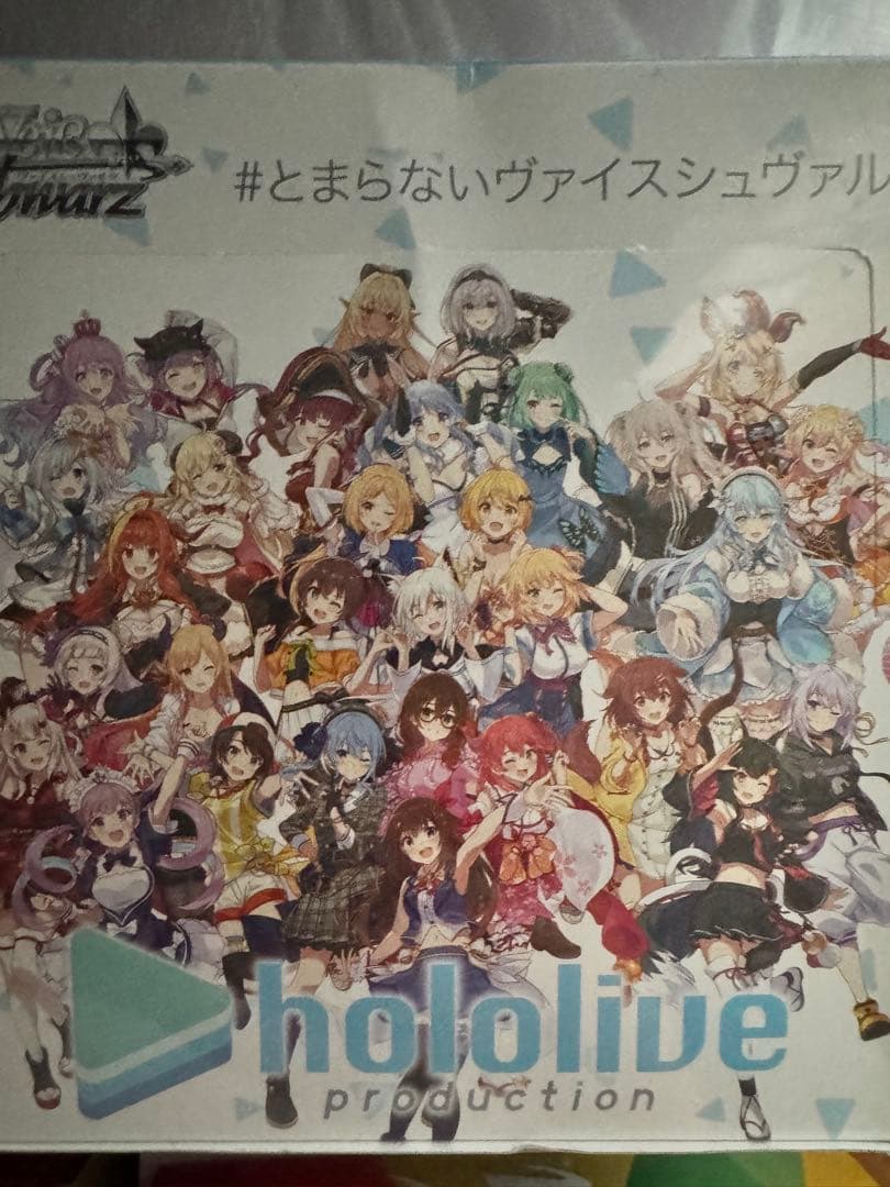 新品未開封 2box ヴァイスシュヴァルツ ホロライブ