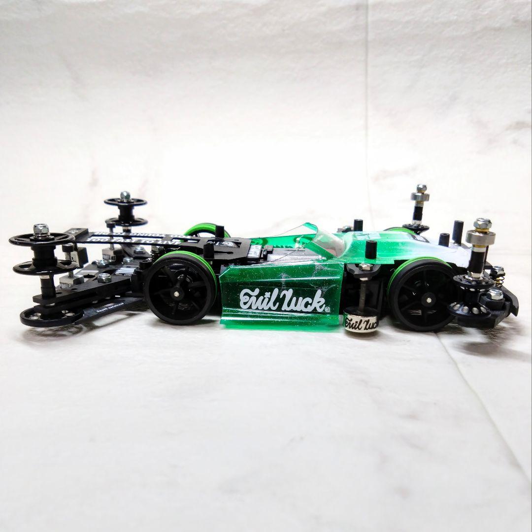 ミニ四駆　完成品　ラウディーブル　ROWDY BULL MSシャーシ