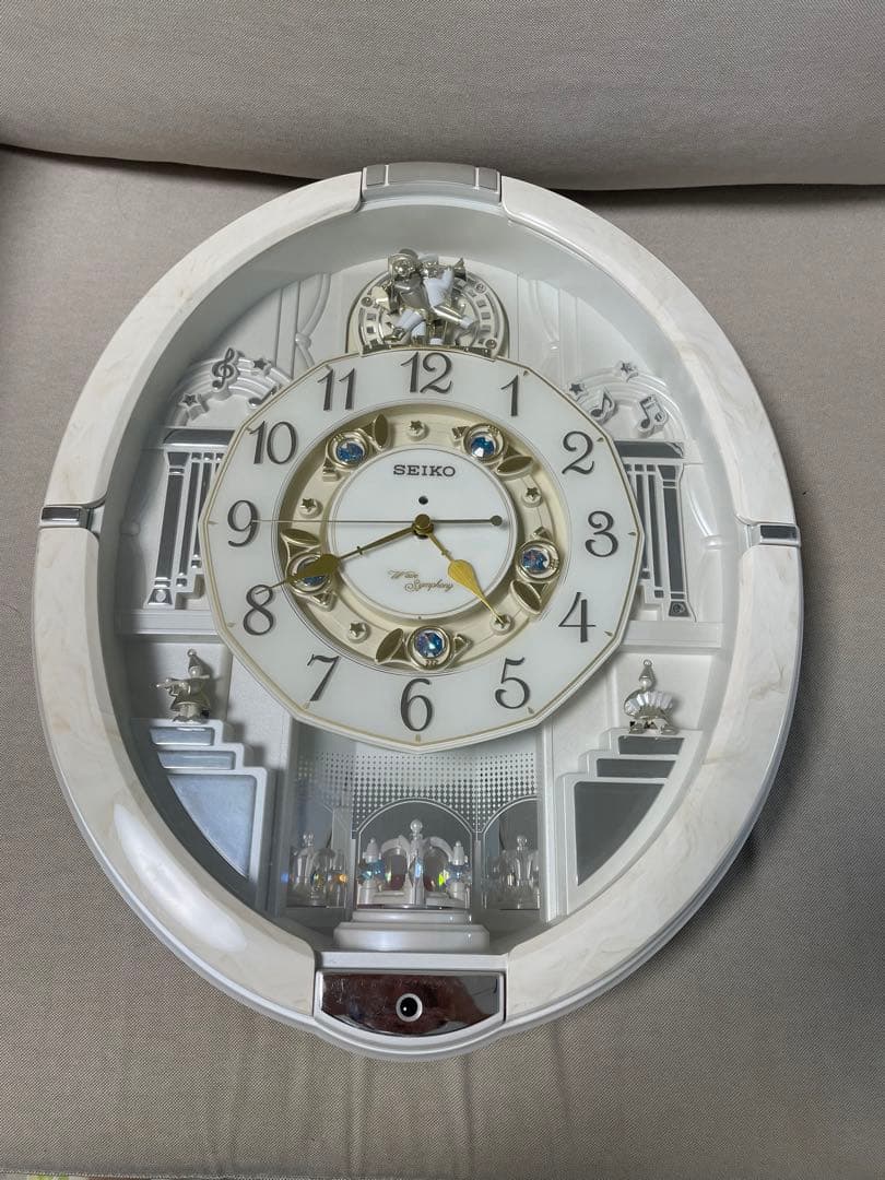 【完動品】　からくり時計　ウェーブシンフォニー