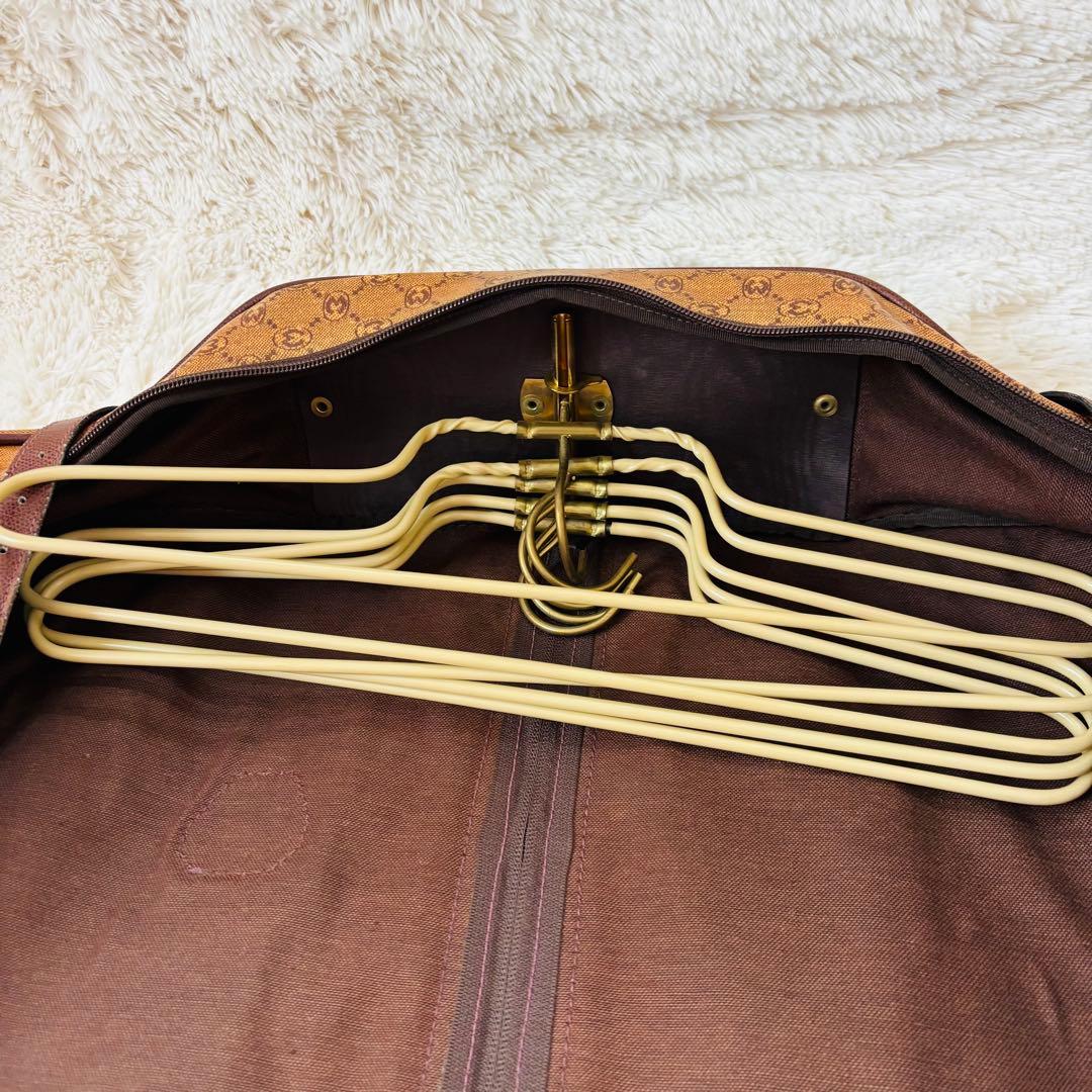 希少　モラビト　ガーメントケース　総柄　スーツケース　トランク　出張　ハンガー