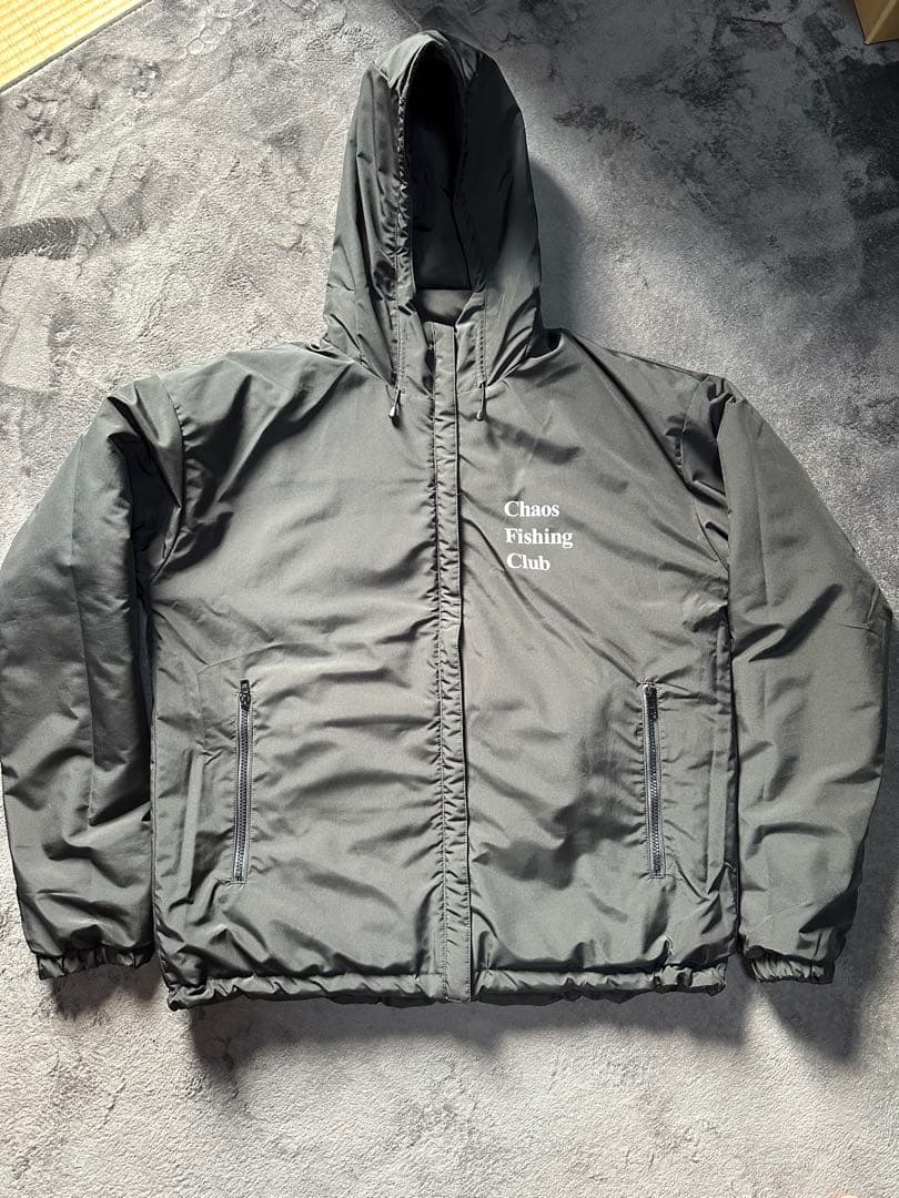 chaos fishing club リバーシブルインサレーションジャケット
