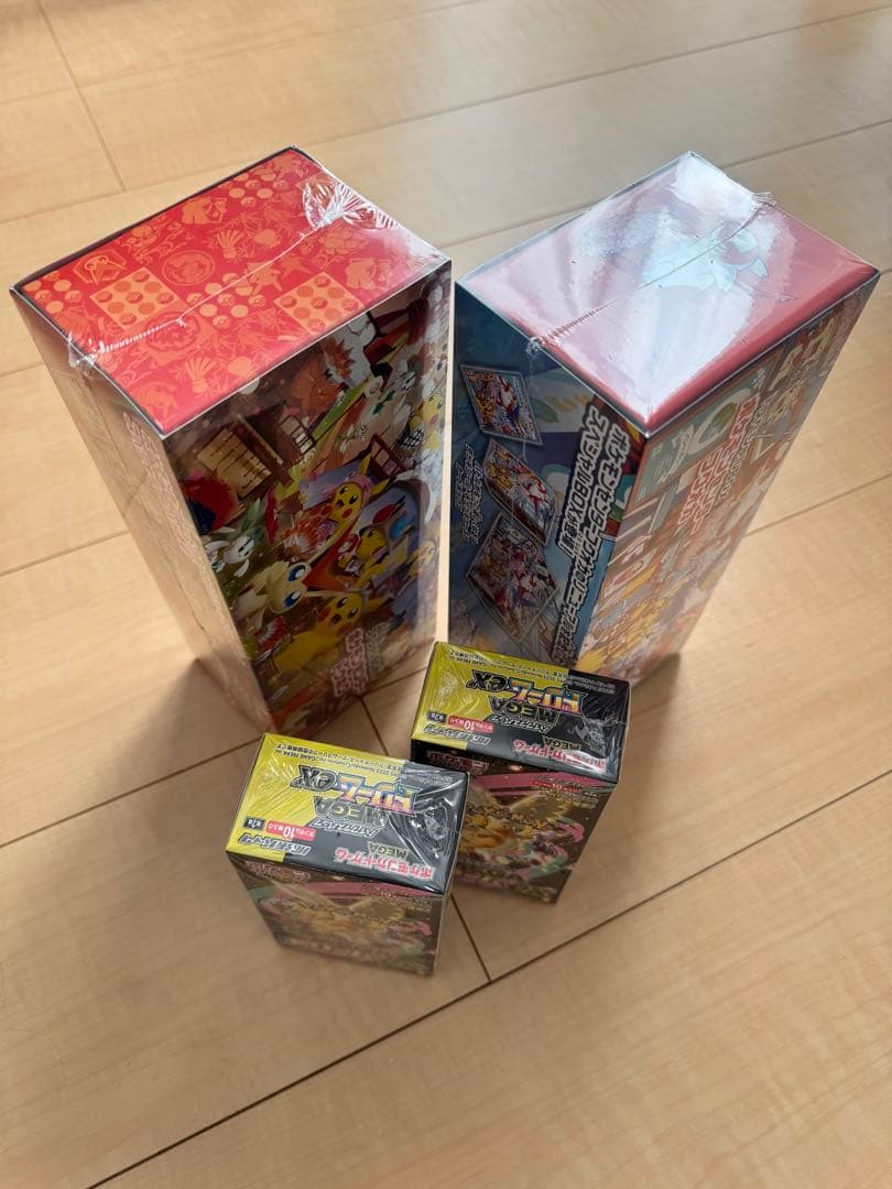 メガドリームex2箱＋ポケモンセンタースペシャルBOXフクオカ・トウホク2箱