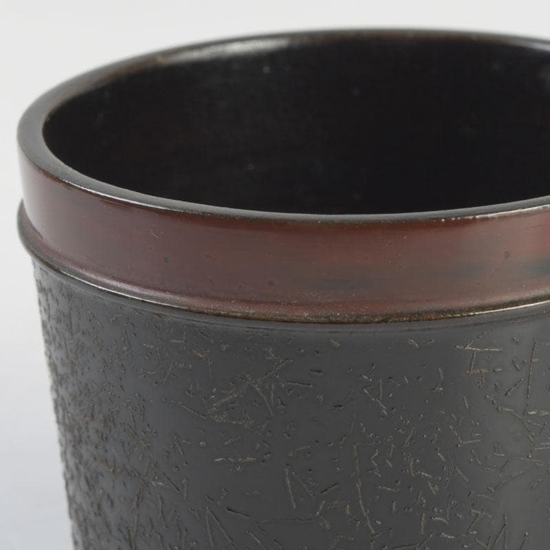 茶道具　田中健智作　金輪寺棗　茶器　共箱　V　9678