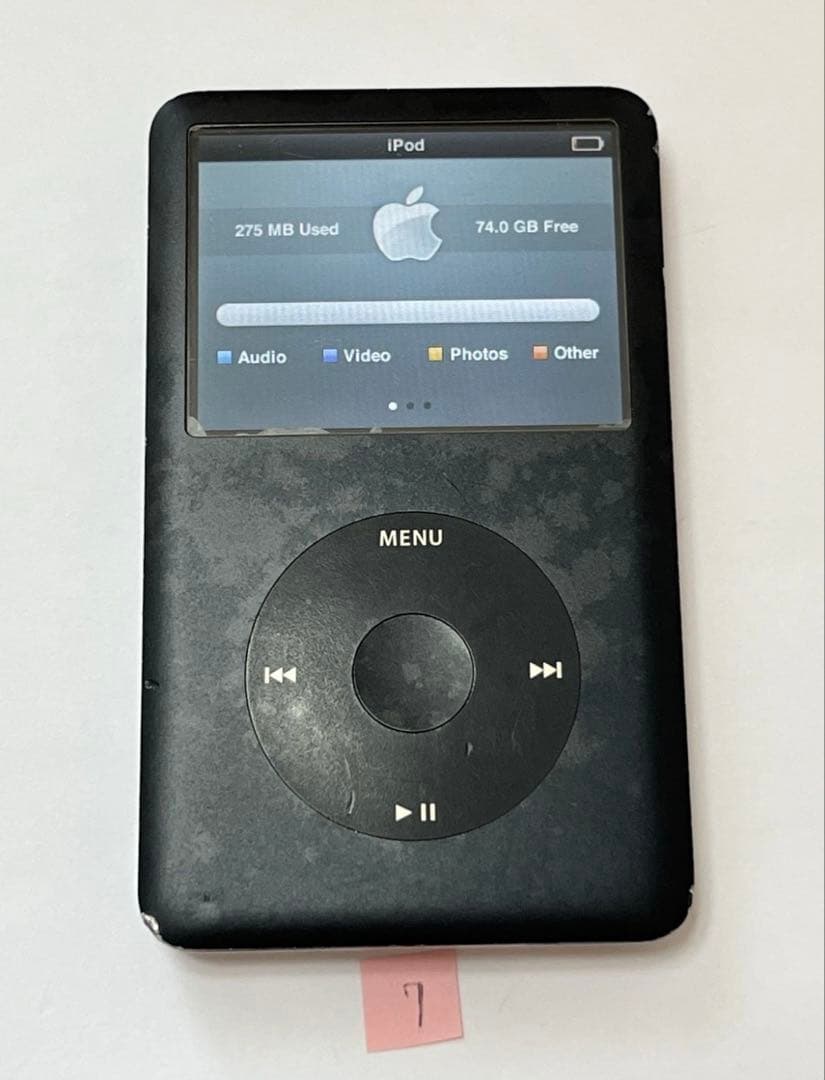 ポータブルプレーヤー iPod Classic 80GB Black