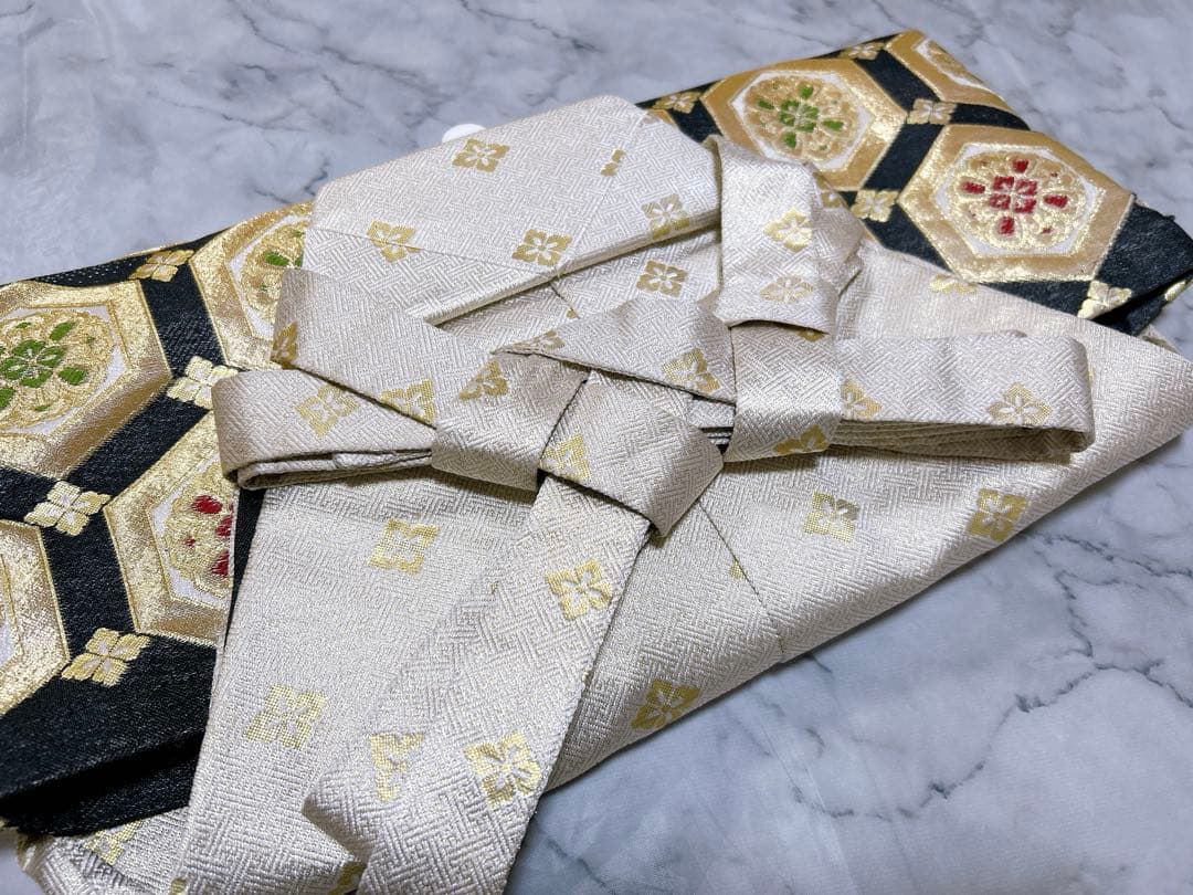 花わらべブランド着物♡七五三　5歳　男の子　フルセット　一式　黒