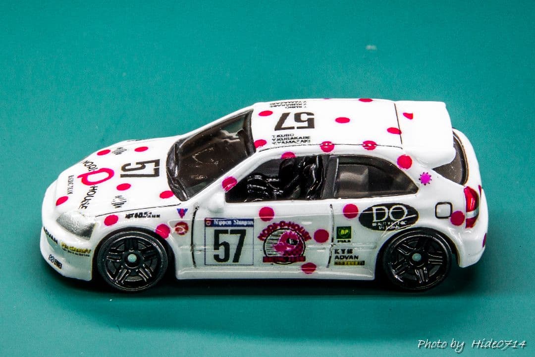 ★自作 カスタム★ 99シビックType-R【N1耐久 のりピーシビックカラー】