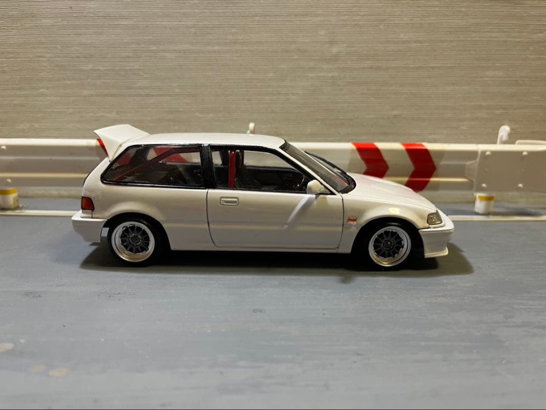 シビック　プラモデル　完成品