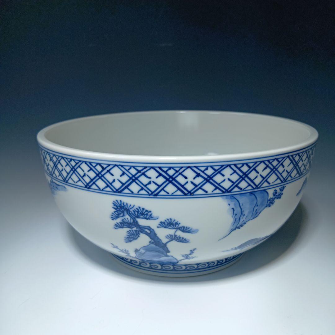 値下げ茶道具　加藤幸治作　山水絵　水指　 共箱　未使用品　美品