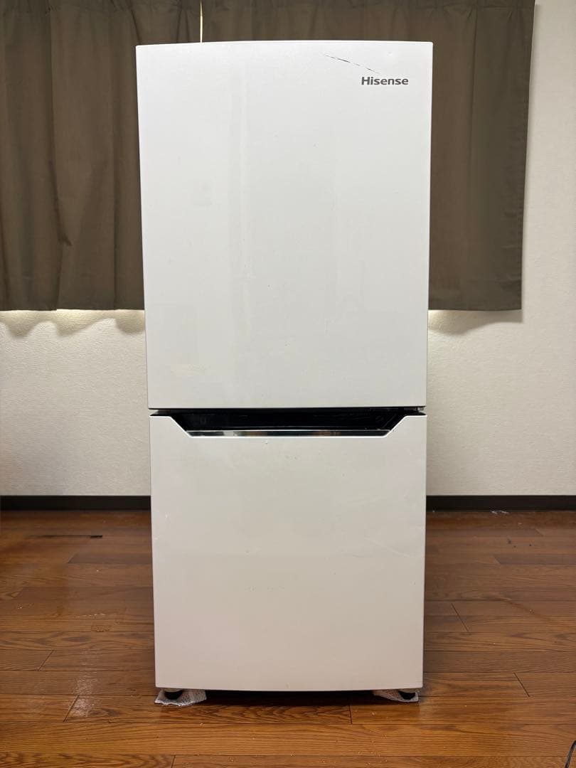 Hisense 冷蔵庫 ホワイト 下冷凍