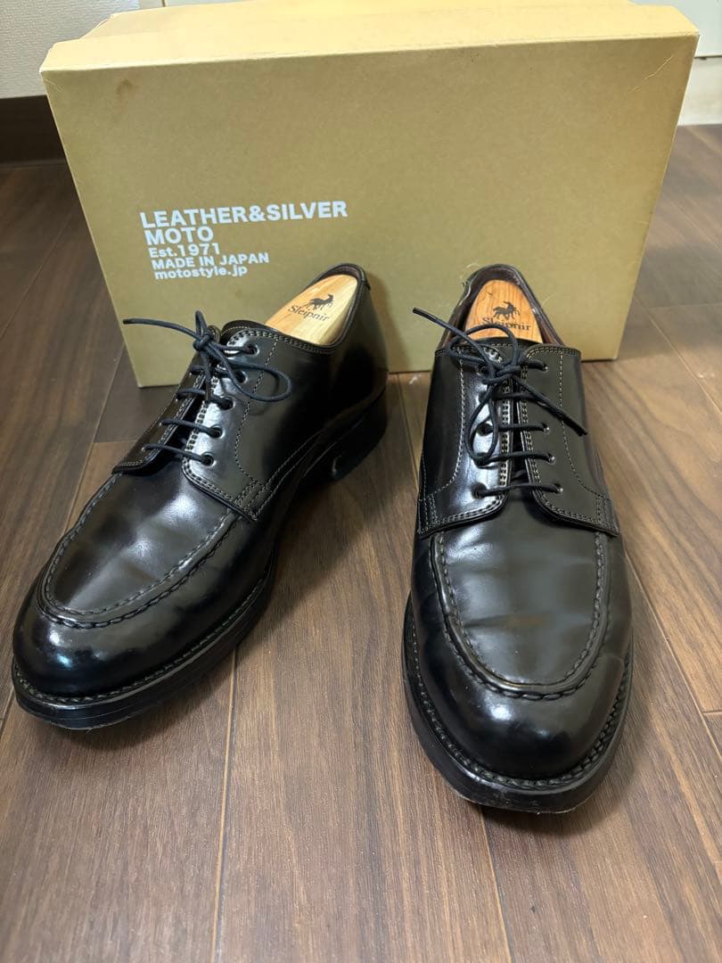 MOTO 2221 Uチップ コードバン Black サイズ1