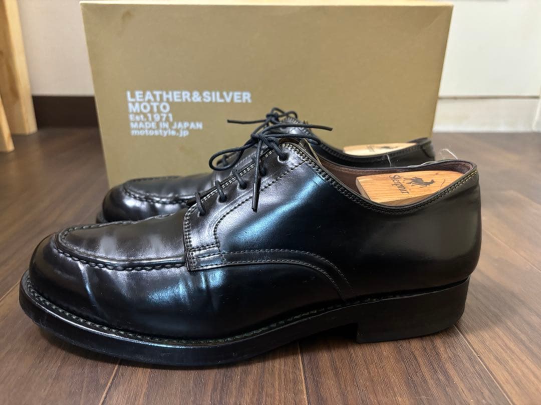 MOTO 2221 Uチップ コードバン Black サイズ1