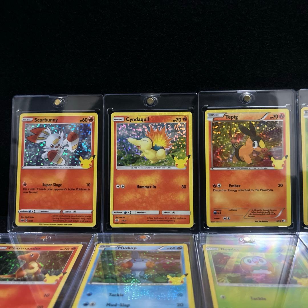 【英語版】 ポケモンカード 25周年記念 アメリカマクドナルド限定　13枚