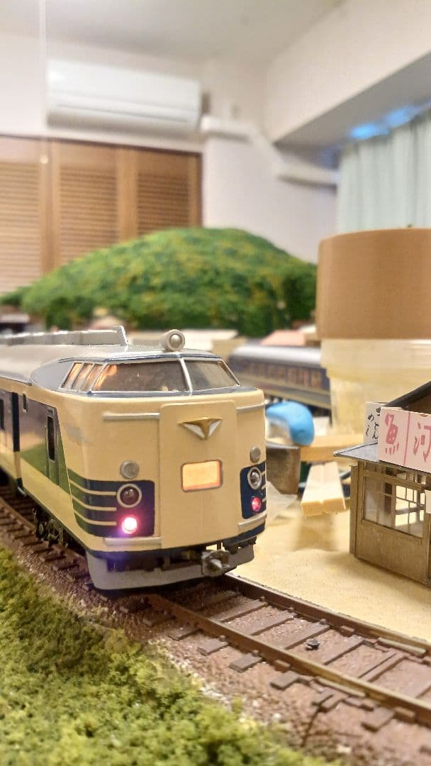 581系　はつかり　HOゲージ カツミ　真鍮製　鉄道模型 6両編成