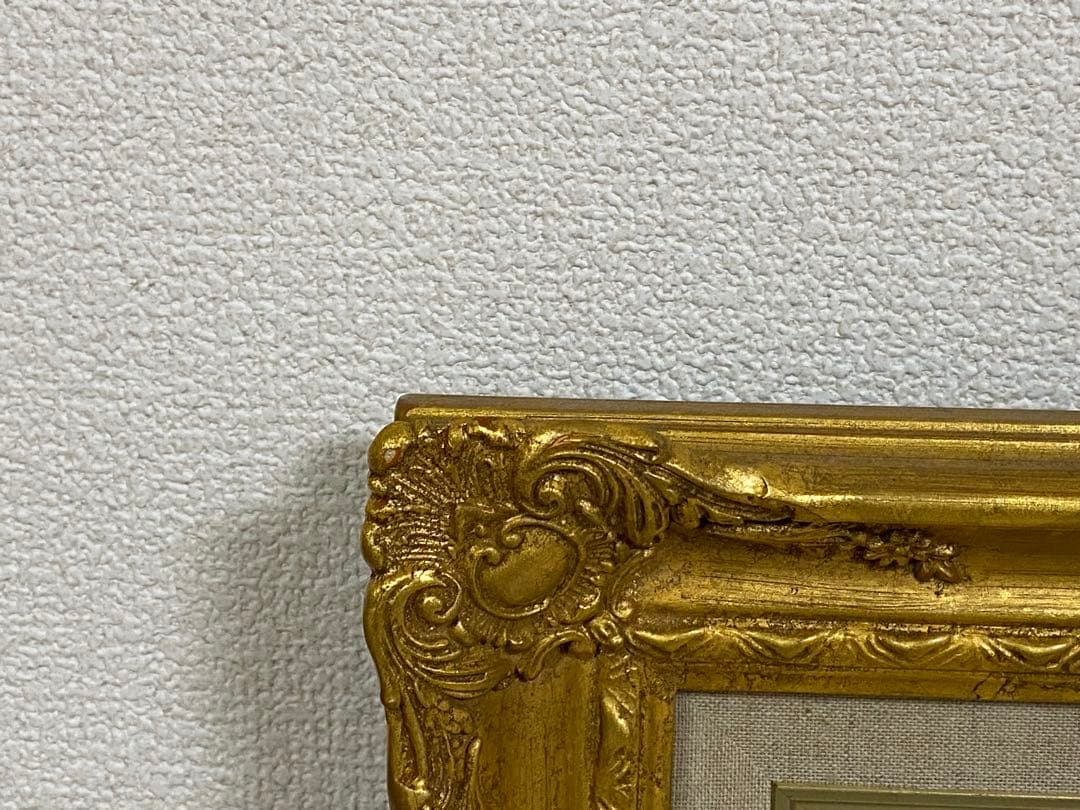 宮本信州画　直筆油絵　F0 送料込み