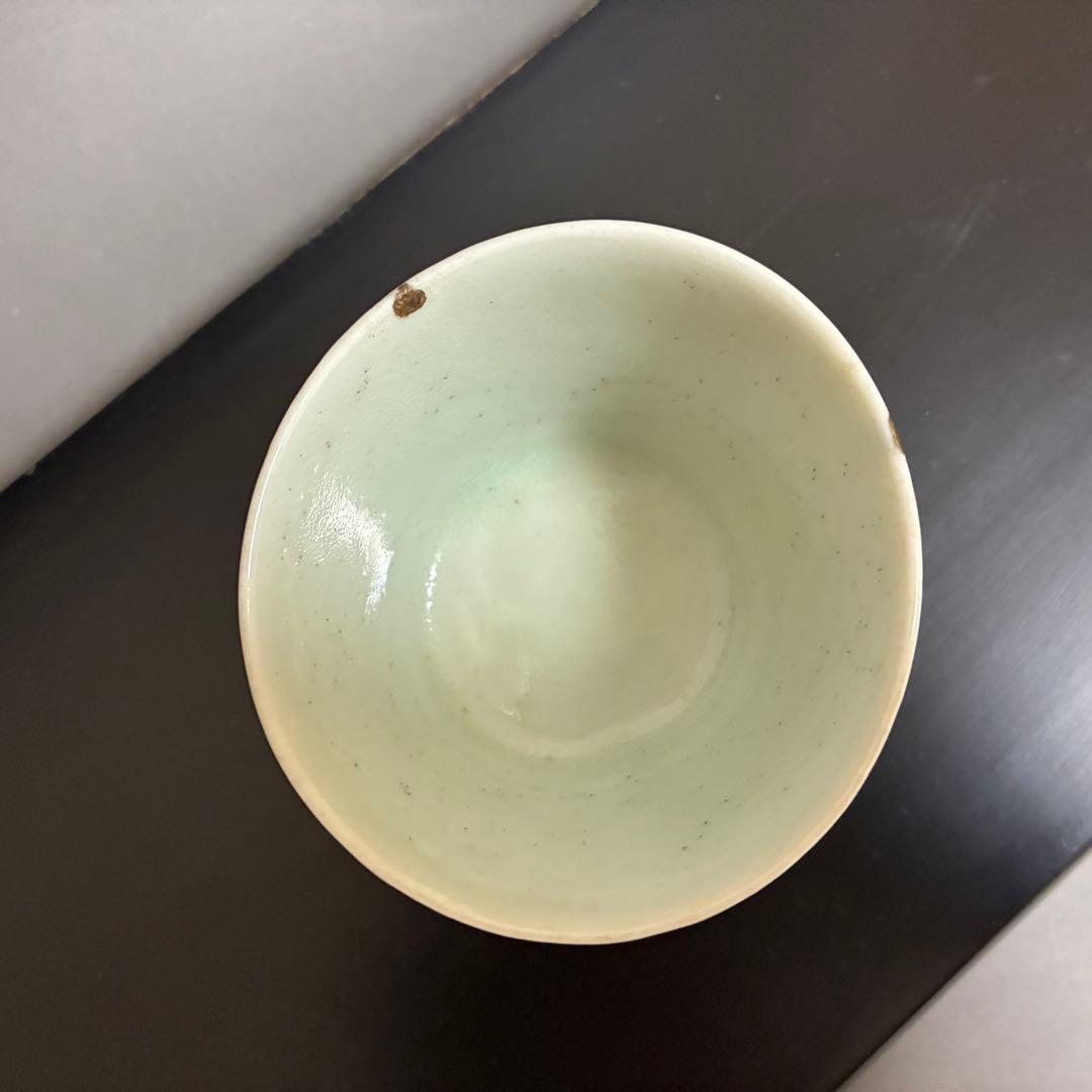 チェロ君　蕪の図コンニャク印判　古伊万里蕎麦猪口