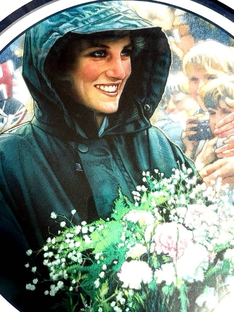 ドゥルー・ストゥルーザン プリンセス・ダイアナ　直筆サイン ジークレー 限定