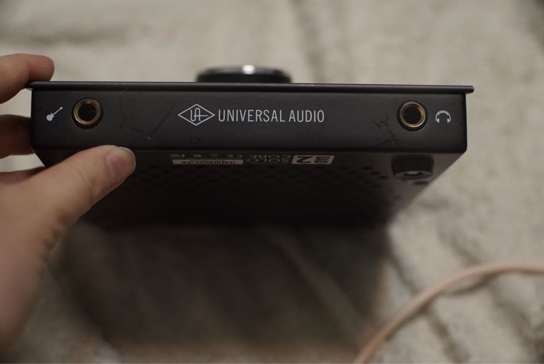 【譲渡設定済み】UAD APOLLO TWIN MKII SOLO +備品