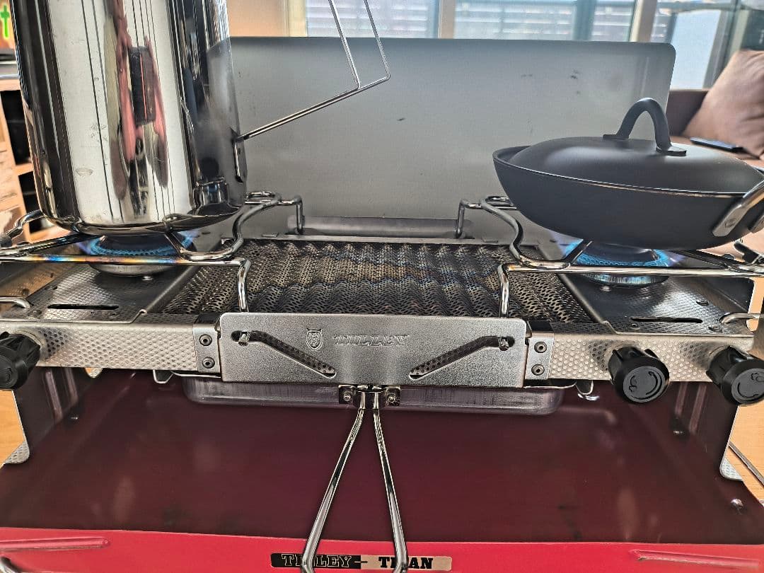 TILLEY２バーナー＋グリル！！
