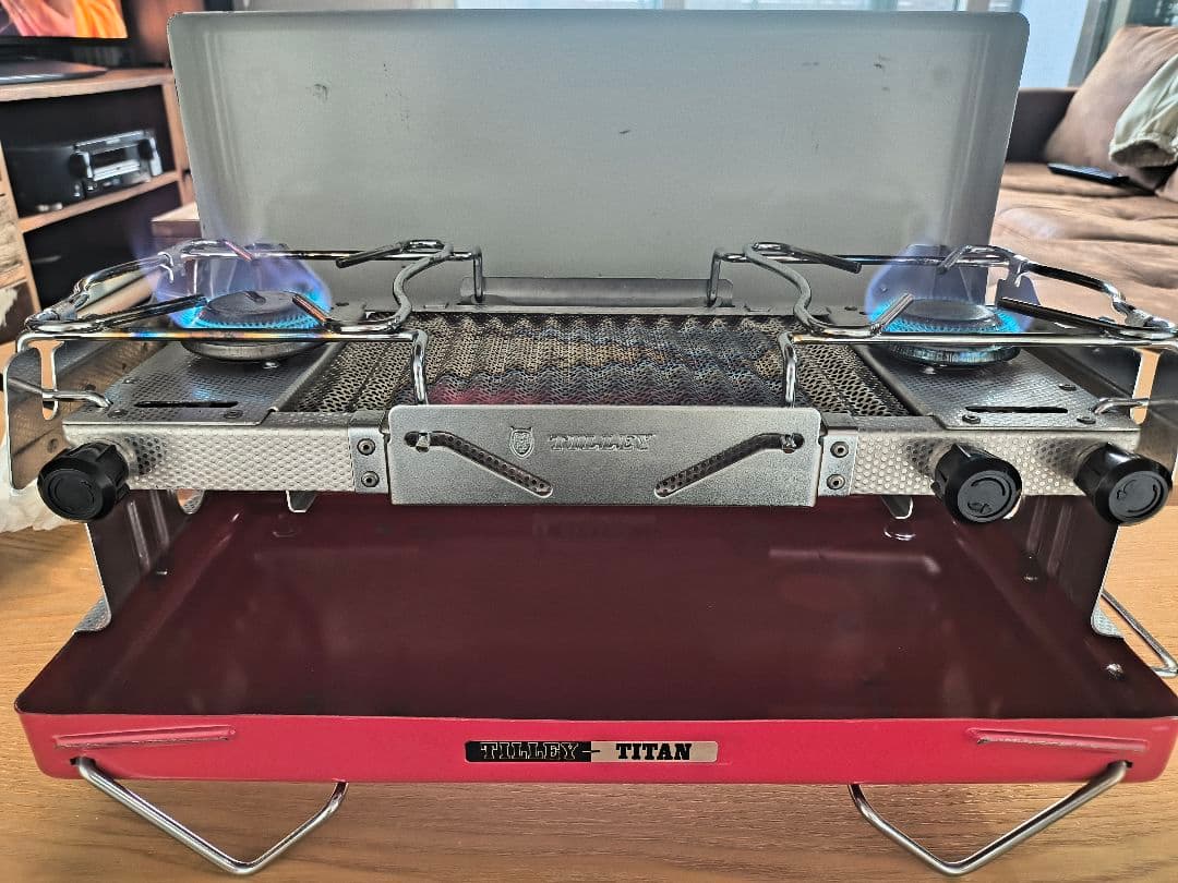 TILLEY２バーナー＋グリル！！