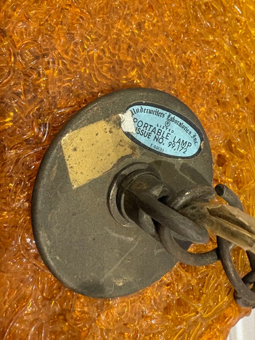 【特別価格】 Mid Century ビンテージ スパゲティランプ