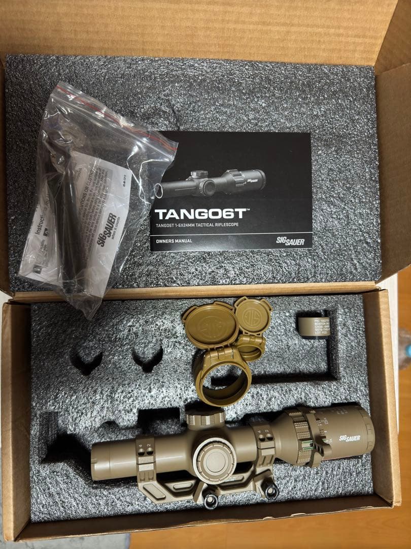 SIG TANGO6T スコープ　実物同様　サバゲー　LPVO セラコート