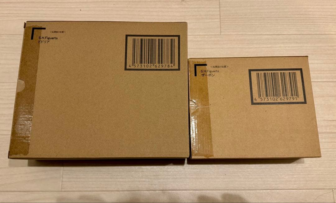 新品未開封 S.H.Figuarts ドドリア ザーボン 2点セット フィギュア