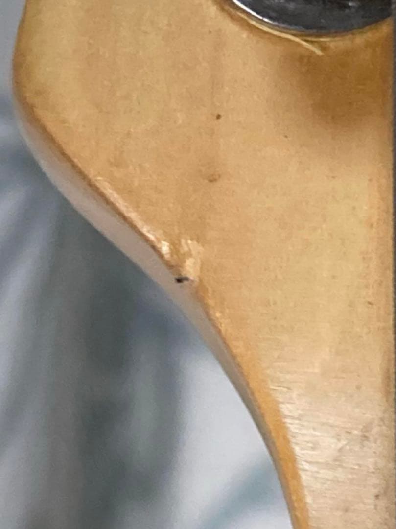 SX エレキギター サンバースト　スタンド付き　キズ有り ベルト付