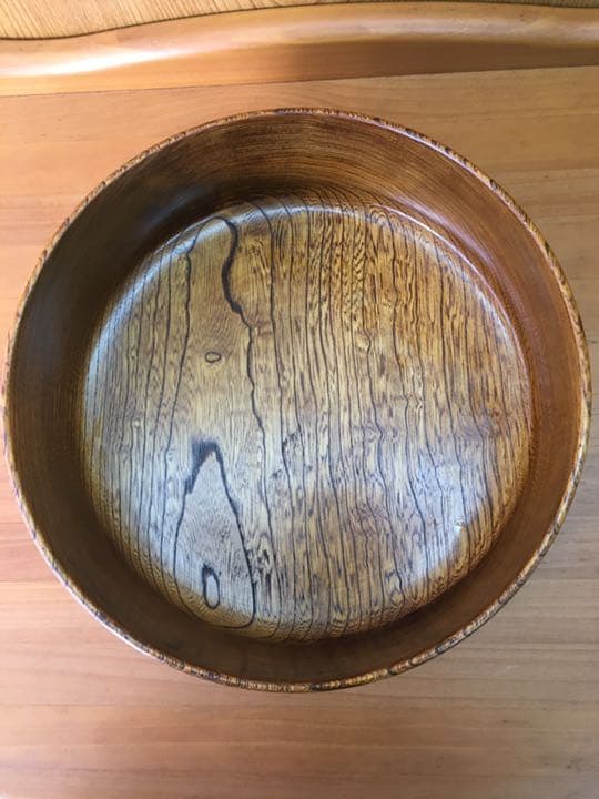 茶びつ　茶櫃　天然杢