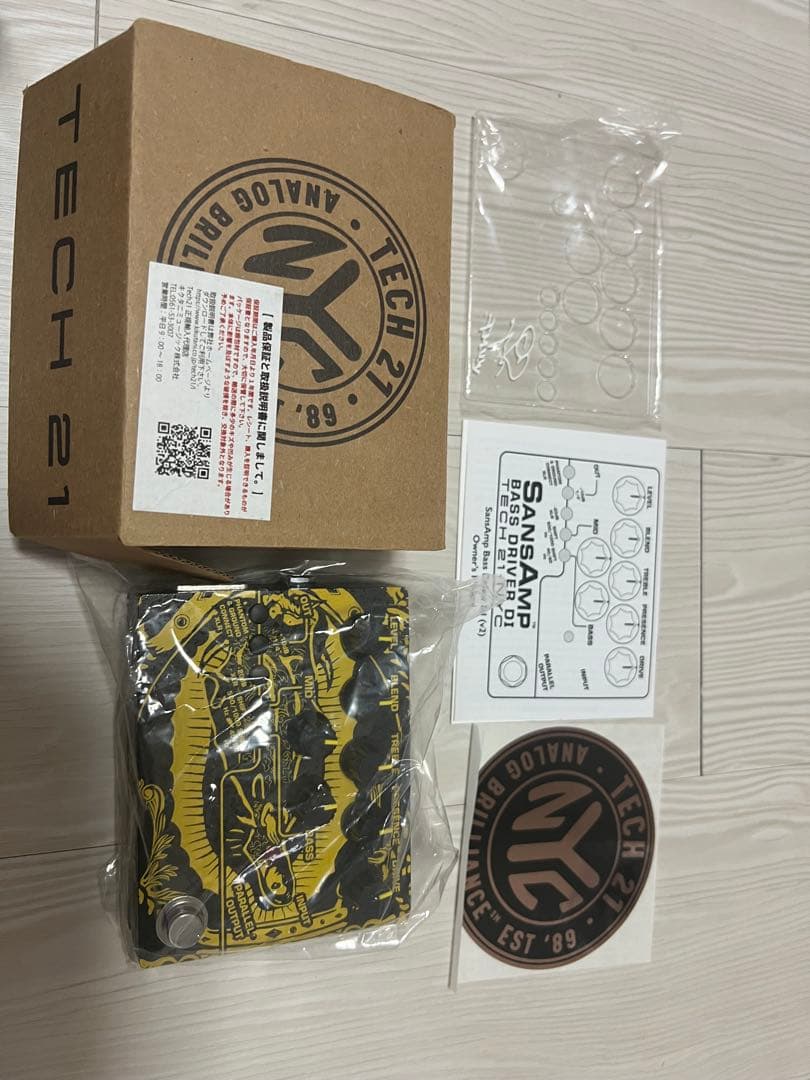 TECH 21 SansAmp Bass D DI V2 Jモデル