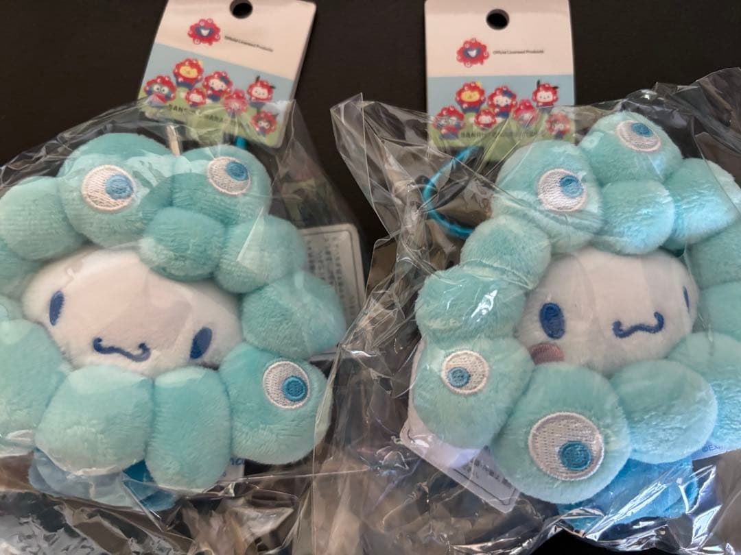 未開封 ミャクミャクなりきりぬいぐるみ シナモロール マイドオオキニ缶セット