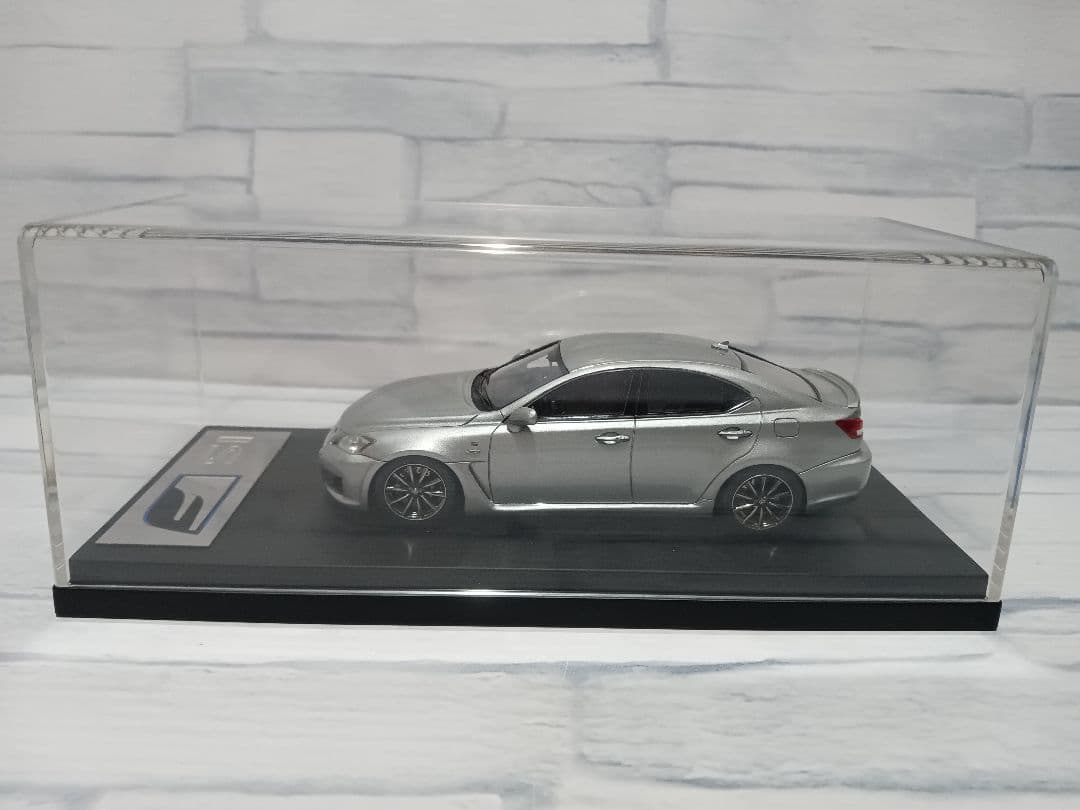 1/43 レクサス　IS F　ディーラー品　ミニカー　シルバー