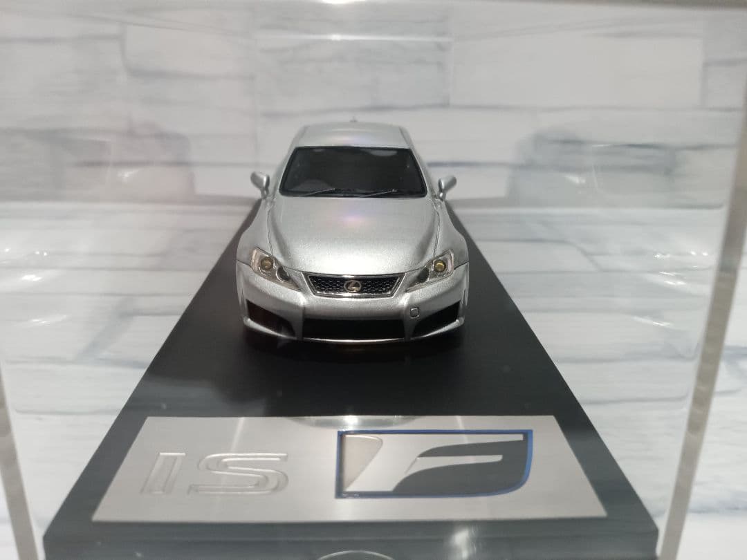 1/43 レクサス　IS F　ディーラー品　ミニカー　シルバー