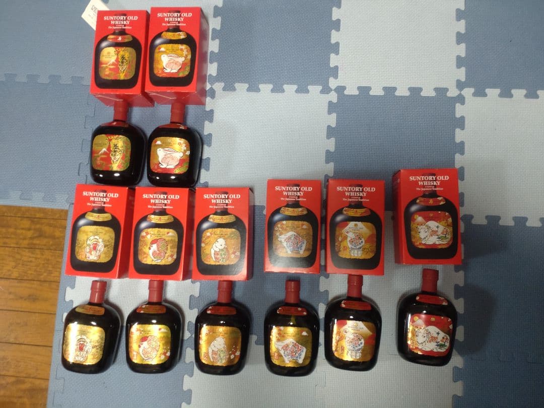 サントリーオールドウイスキー干支ラベル 20本セット